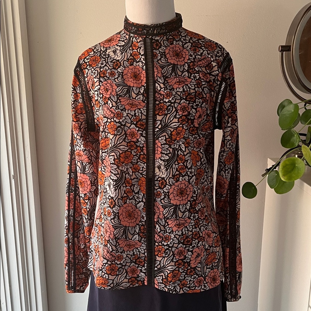 Floral Long Sleeve Top